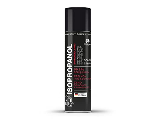 OCTOPUS Isopropanol Spray, IPA Reinigungsalkohol in praktischer Sprühdose - 500 ml