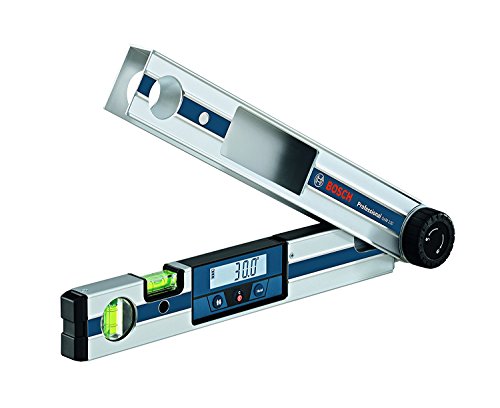 Bosch Professional Digitales Winkelmessgerät GAM 220 (schenkellänge: 0 - 220º, Länge: 40 cm)