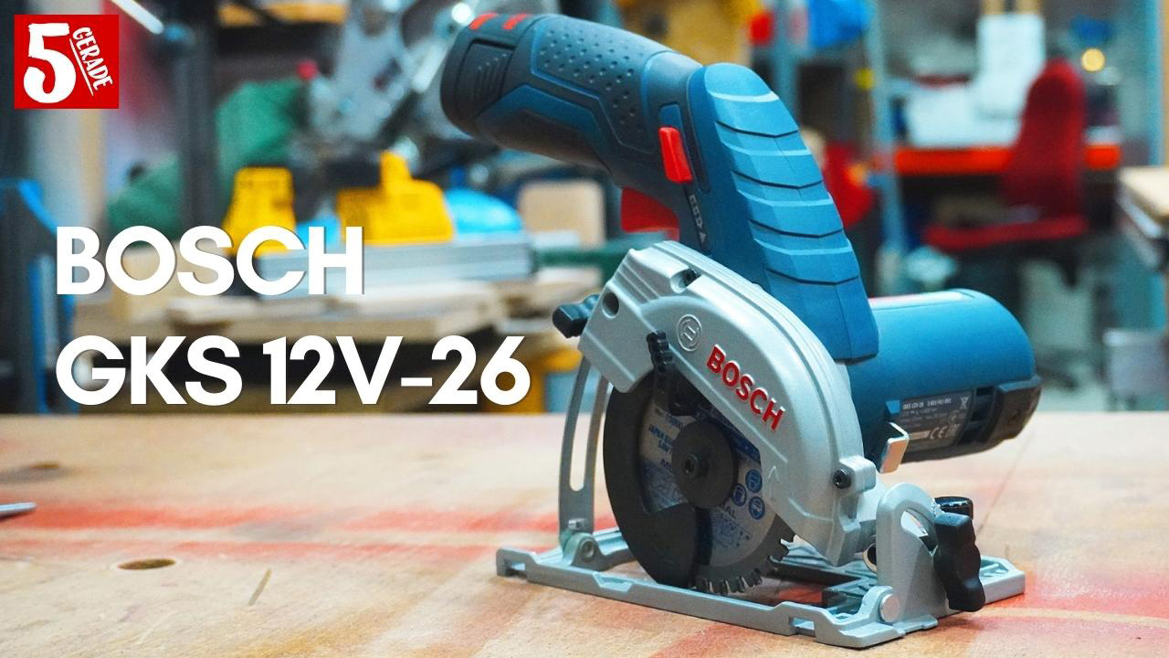 Heimwerken GKS 12V-26 Mini-Handkreissäge Vorgestellt: » Bosch